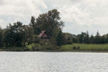 Wooden House by the Water