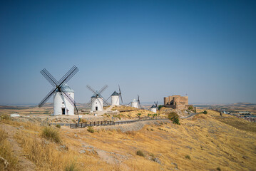 Historic Spanish Windmills with Don Quixote Connection