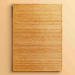 A textured woven mat, showcasing a natural and earthy aesthetic for home decor and design projects.
