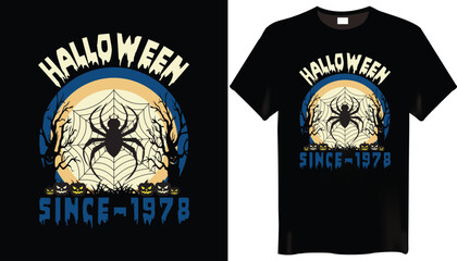 Halloween Since 1978 T Shirt Design
