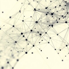 Abstract network connection.