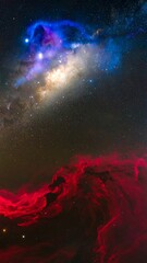 Cosmic nebulae in vibrant colors