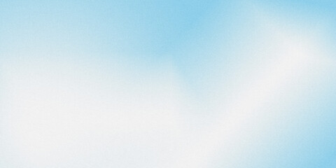 Soft grainy texture with a gentle gradient transitioning from light blue at the top to white at the bottom. Soft-focus abstract background