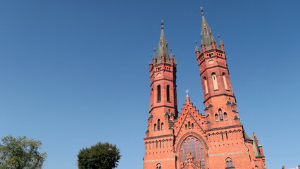 Tarnów, Poland. (Polish: Kościół Świętej Rodziny w Tarnowie) Church of the Holy Family, a Roman Catholic parish and conventual church of missionary priests, built in the 1904–1906