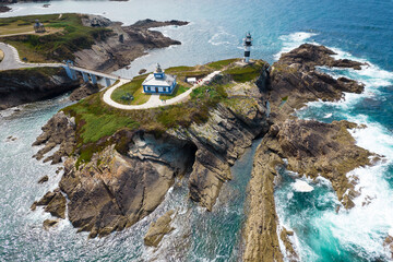 Pancha island, Ribadeo, Lugo, Galicia, Spain