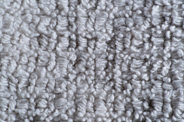 Close up shot of rug carpet texture as background