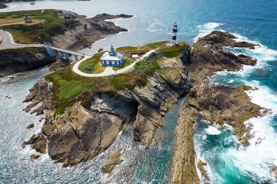 Pancha island, Ribadeo, Lugo, Galicia, Spain