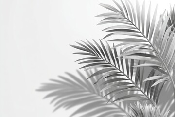 Silvery Palm Fronds
