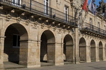 Obraz premium City council of Lugo, Galicia, Spain