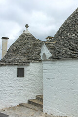 The Old town of Alberobello, Italy