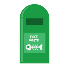 garbage waste bin sorting thailand. Waste management concept