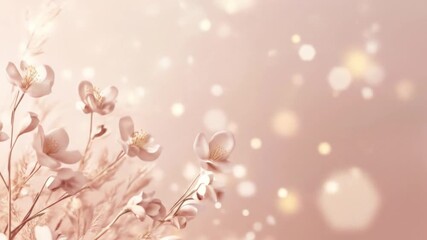 Elegant floral display with soft pink tones, suitable for romantic or celebratory themes