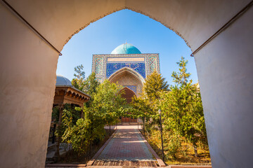 Kok Gumbaz Mosque or Blue Dome Mosque, Istaravshan