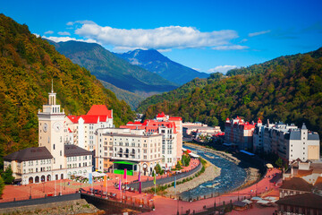 Rosa Khutor alpine ski resort, Sochi