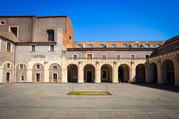 Fototapeta premium Palazzo Platamone is palace and museum in Catania, Sicily