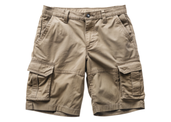 Cargo shorts Isolated on white background