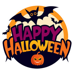 Fototapeta premium halloween party invitation