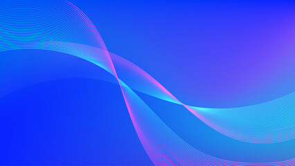 abstract blue wave background