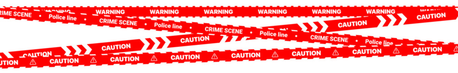 Web Banner Under Construction PNG Frame with Warning Tape Red White Editable Caution Background Layout Seamless Design vector illustration