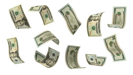 United States_20_Dollars_Design_Money_Single_Bank_Currency_Note