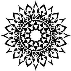 abstract floral ornament