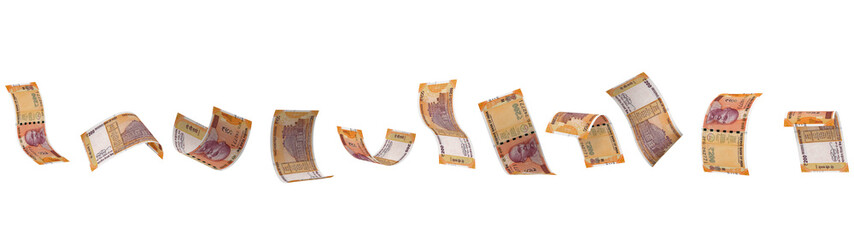 India_200_Rupee_Shadow_Design_Money_Single_Bank_Currency_Note