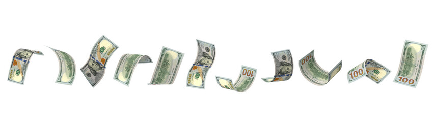 United States_100_dollar_Shadow_Asset_Money_Single_Bank_Currency_Note