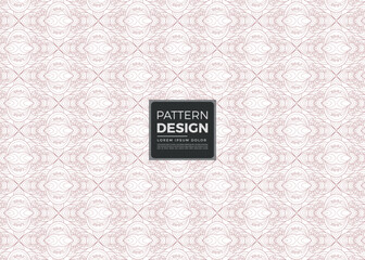 Vector seamless vintage pattern with a floral lace ornament and damask-style brown texture