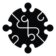 puzzle vector icon