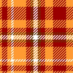 Seamless plaid textile pattern design