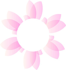 Pink Floral with Petals