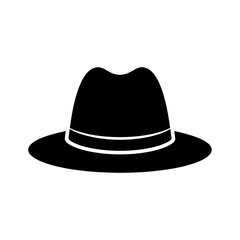 black hat vector illustration