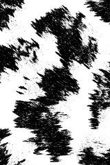 Abstract grunge black and white fur texture design for creative projects