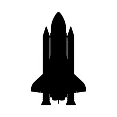 vector illustration of a rocket