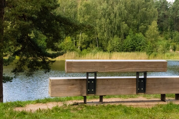 Fototapeta premium bench in the park