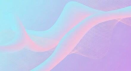 Abstract pastel gradient background with flowing shapes and subtle mesh texture