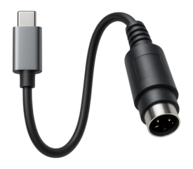 USB-C to S-video adapter cable
