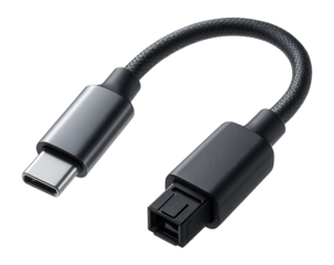 USB-C to optical audio adapter cable