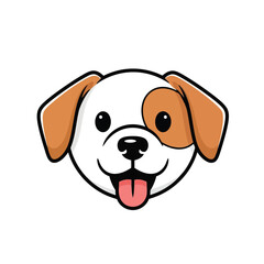 Cheerful Canine Companion A Playful Puppy Portrait