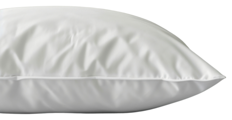 PNG Pillow mockup white comfortable furniture.