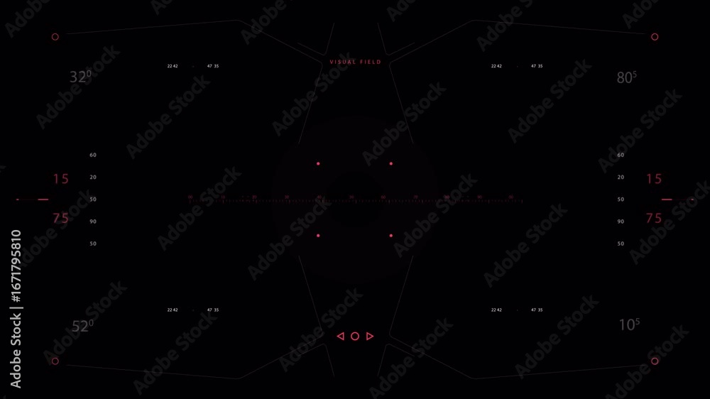 Poster cybernetic targeting system: precision aim hud overlay