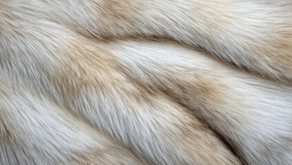 Close-up view of a faux fur texture.