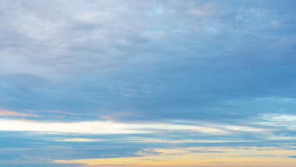 Obraz premium Beautiful soft morning sky only, design element