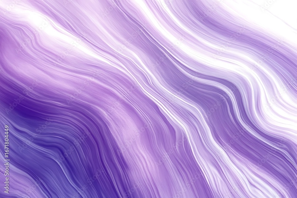 Poster abstract purple waves of color flowing smoothly in dynamic patterns and textures