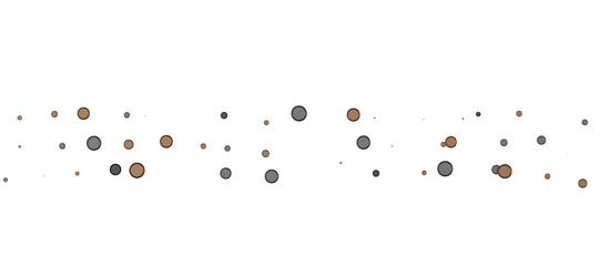 Cascading Celebration: Striking 3D Illustration Showcasing an Abundance of gold Confetti