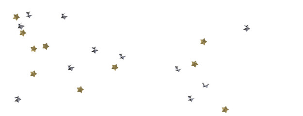 Obraz premium golden stars - 3d