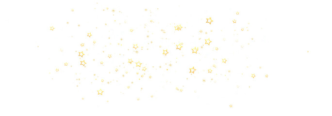 Sparkling gold stars on white. Perfect for holidays, celebrations, and festive designs.