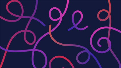 Gradient line abstract