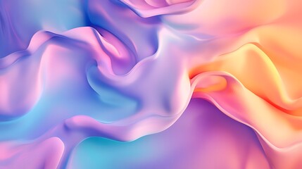 Obraz premium An ethereal sculpture of pastel clouds, swirling in a dreamlike and translucent dance
