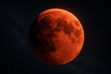 Crimson Lunar Eclipse